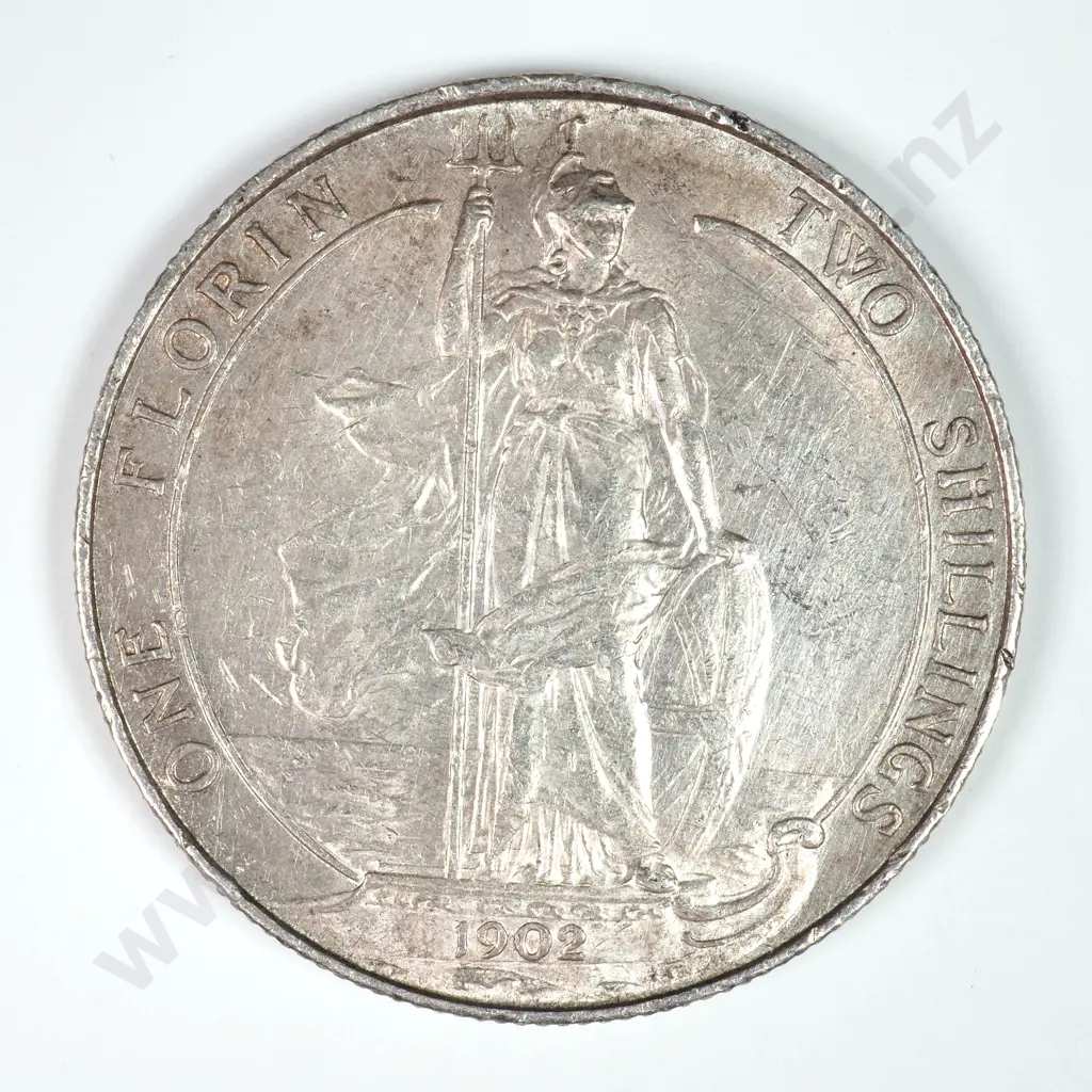 Florin: 1902 - Extremely Fine Image 1++
