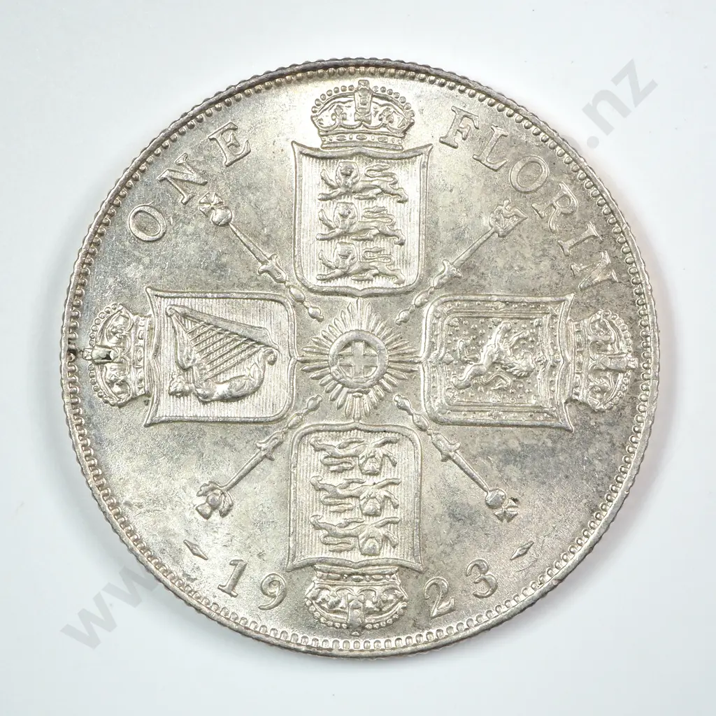 Florin: 1923 - Almost Uncirculated Image 1++
