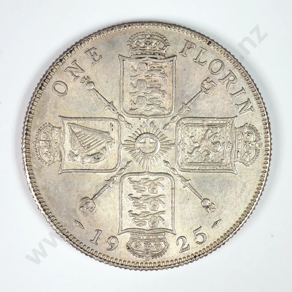 Florin: 1925 - Extremely Fine Image 1++
