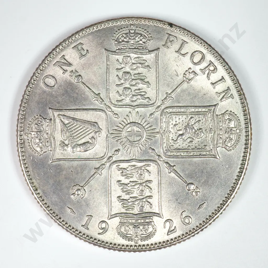 Florin: 1926 - Almost Uncirculated Image 1++