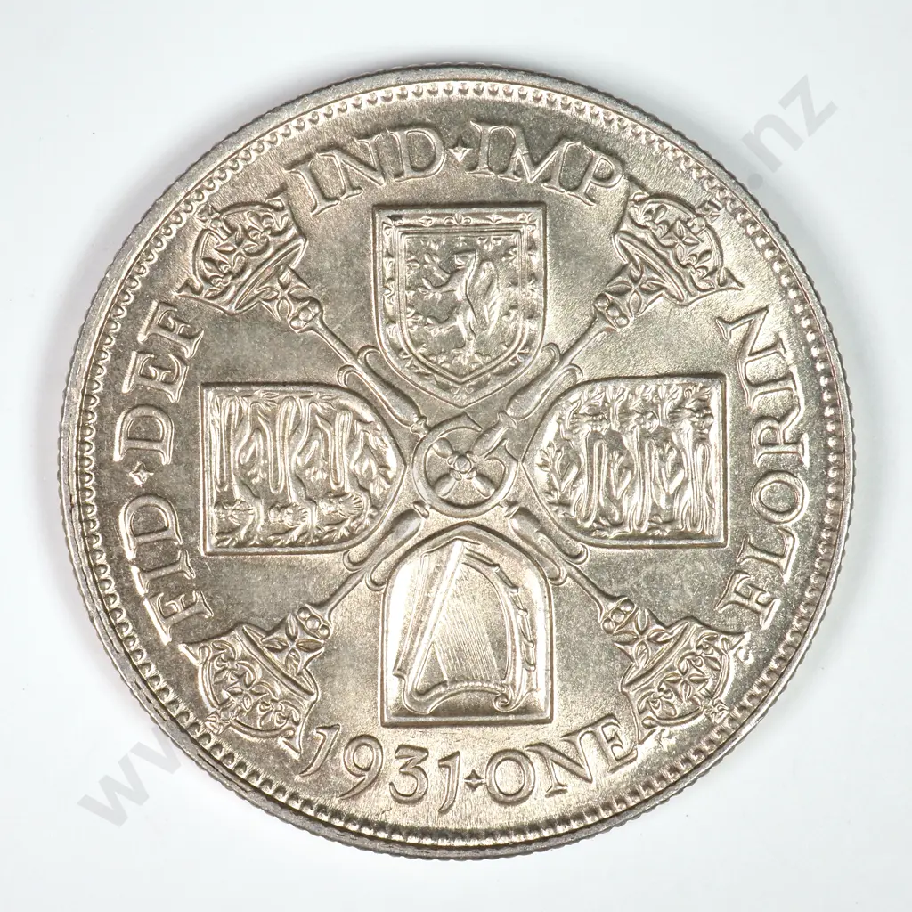 Florin: 1931 - Almost Uncirculated Image 1++