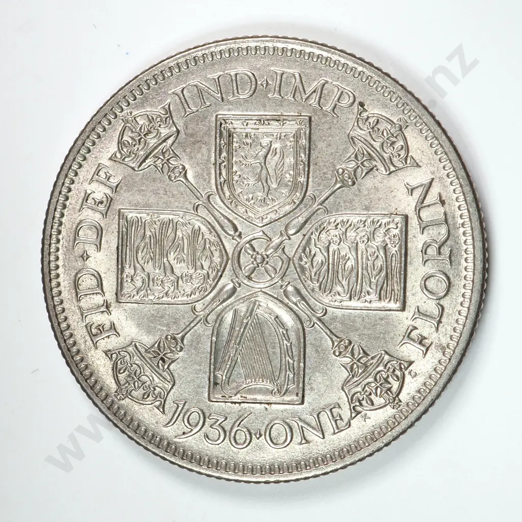 Florin: 1936 - Extremely Fine Image 1++
