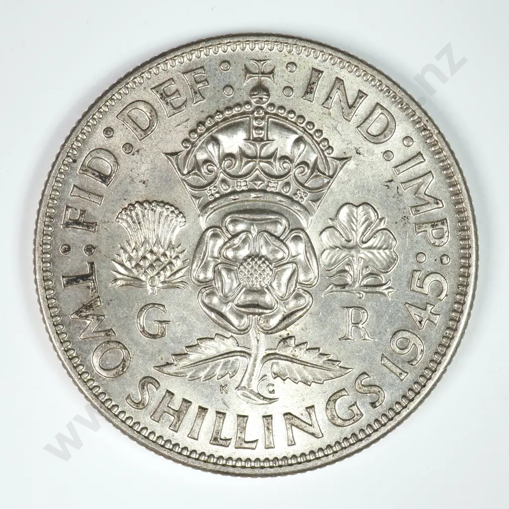 Florin: 1945 - Almost Uncirculated Image 1++