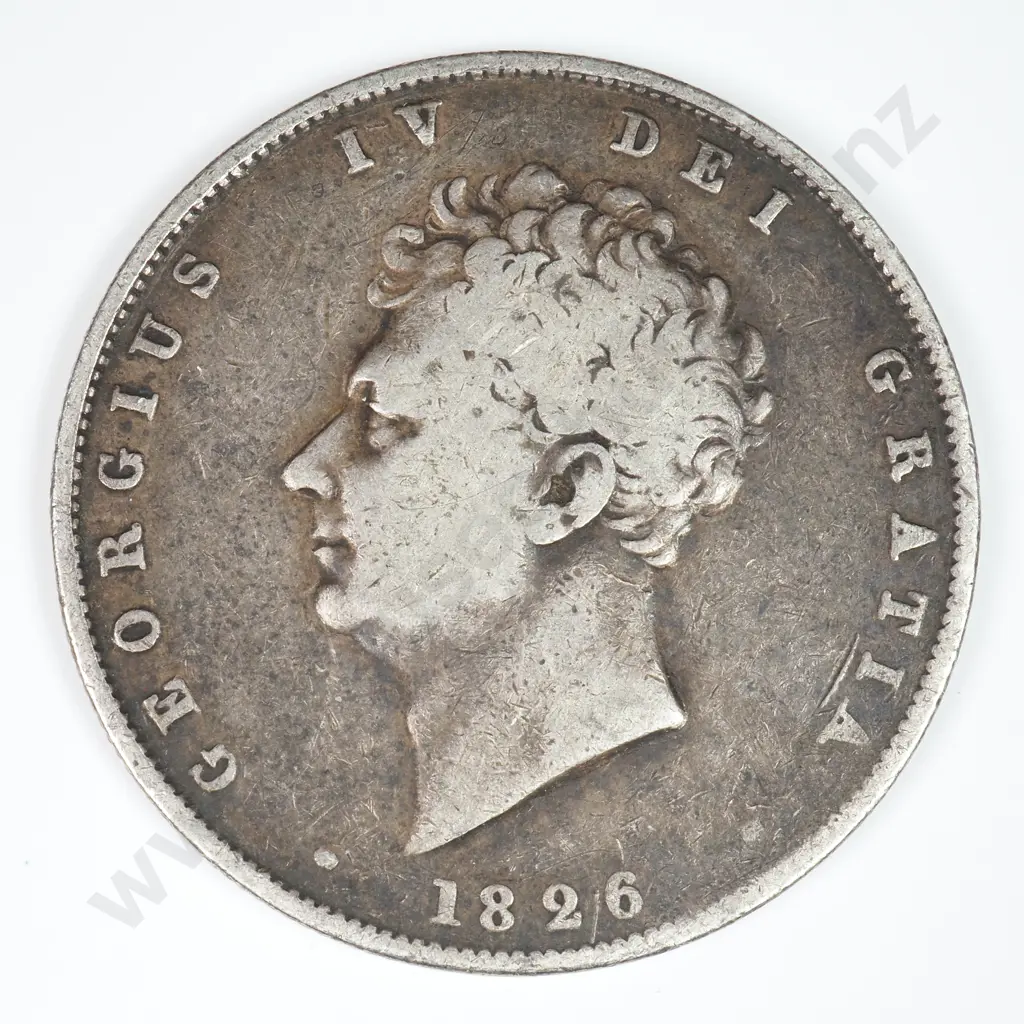 Halfcrown: 1826 - Fine Image 1++