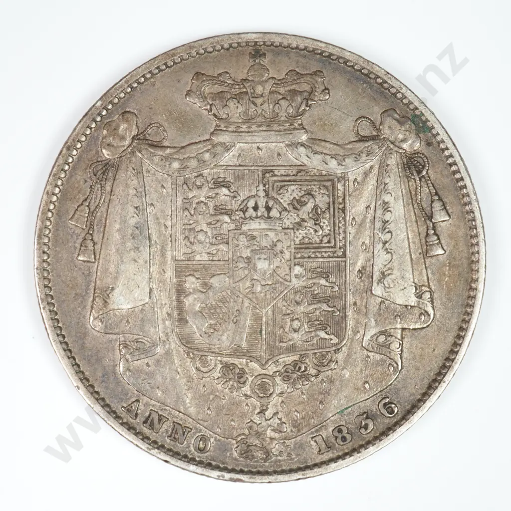 Halfcrown: 1836 - Very Fine Image 1++