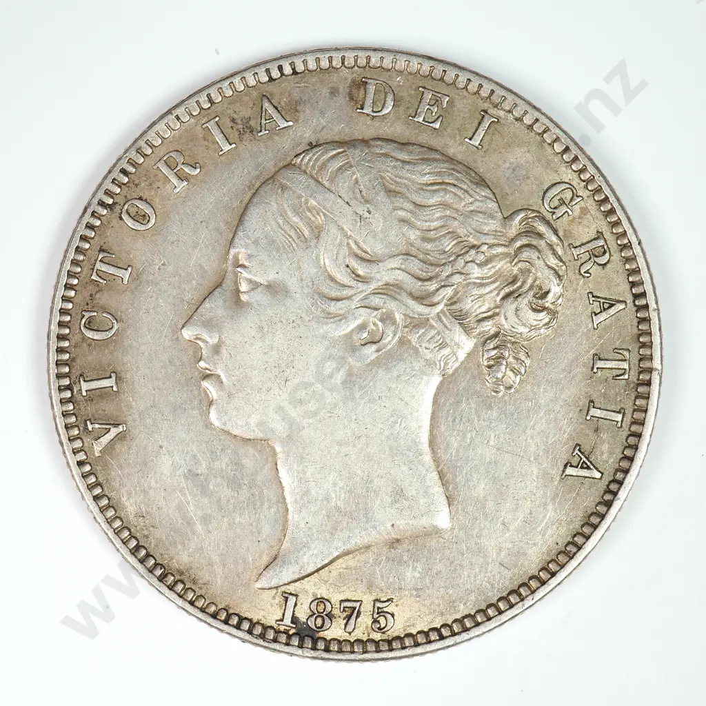 Halfcrown: 1875 - Extremely Fine Image 1++