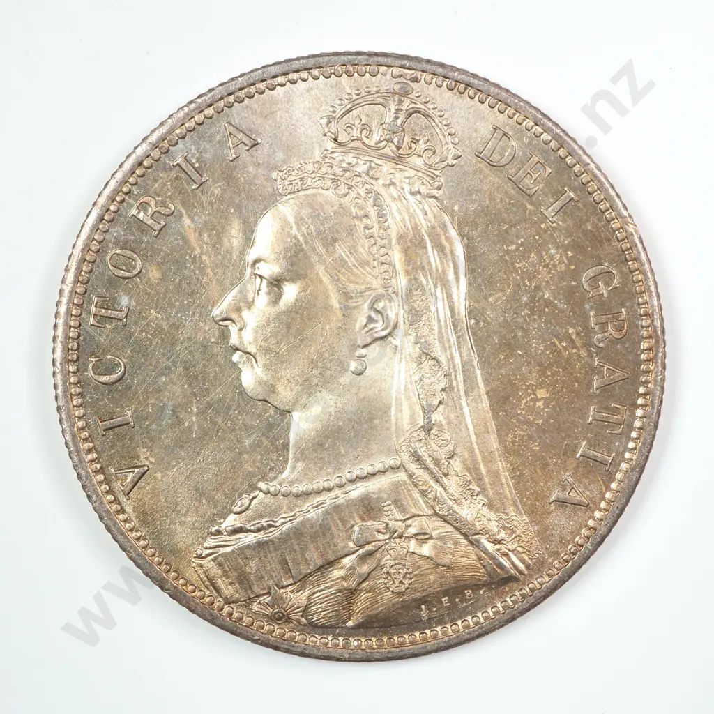 Halfcrown: 1887 - Uncirculated Image 1++