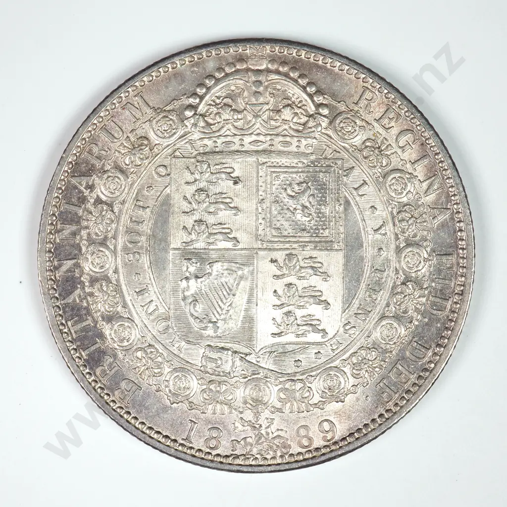 Halfcrown: 1889 - Almost Uncirculated Image 1++