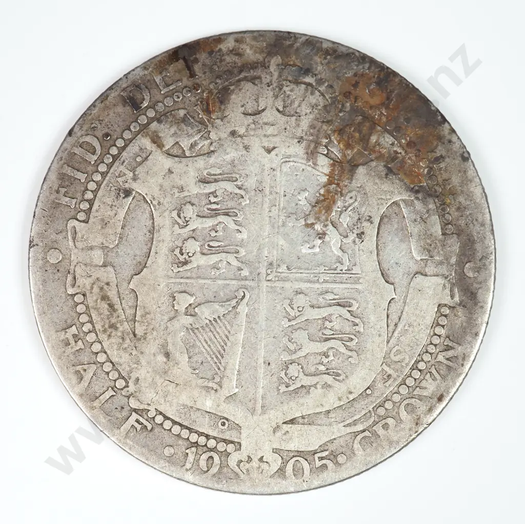 Halfcrown: 1905 - Average Image 1++