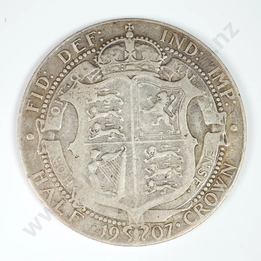 Halfcrown: 1907 - Fine Image 1++