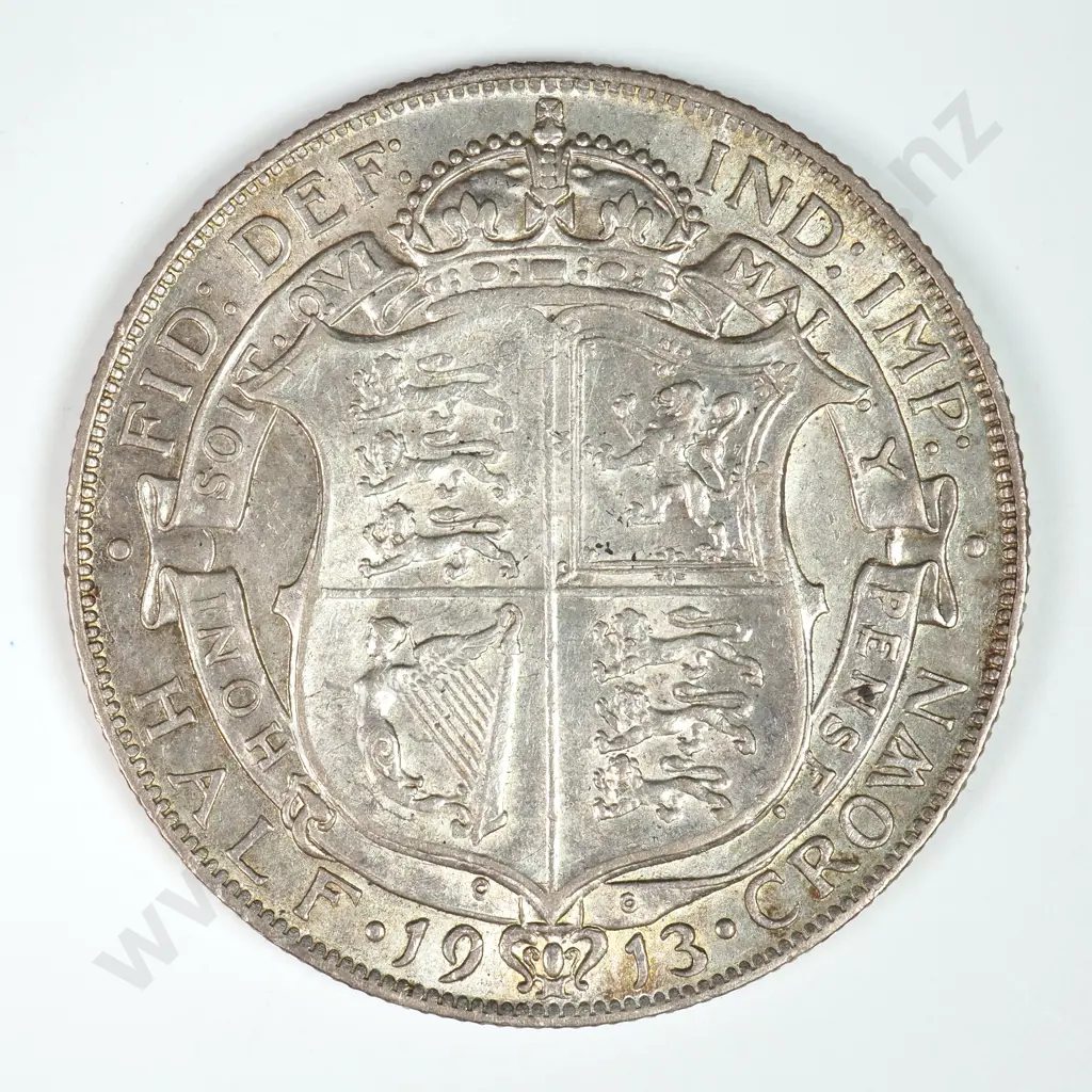 Halfcrown: 1913 - Extremely Fine Image 1++