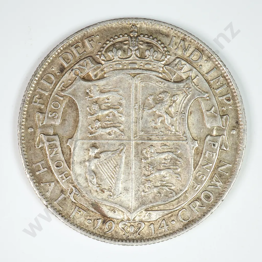 Halfcrown: 1914 - Extremely Fine Image 1++