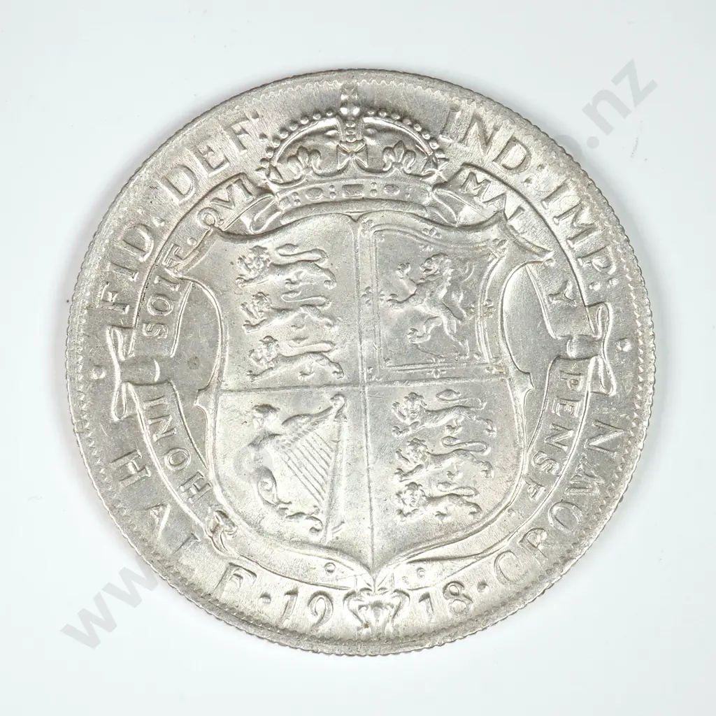 Halfcrown: 1918 - Almost Uncirculated Image 1++