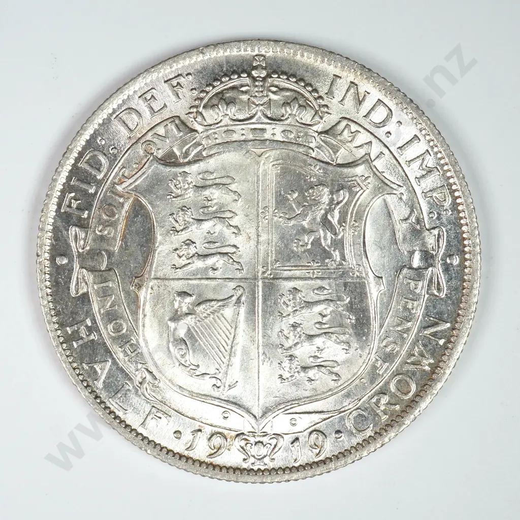 Halfcrown: 1919 - Almost Uncirculated Image 1++