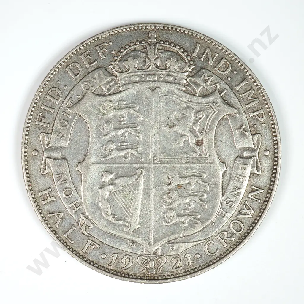 Halfcrown: 1921 - Very Fine Image 1++
