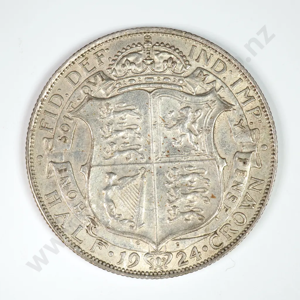 Halfcrown: 1924 - Extremely Fine Image 1++