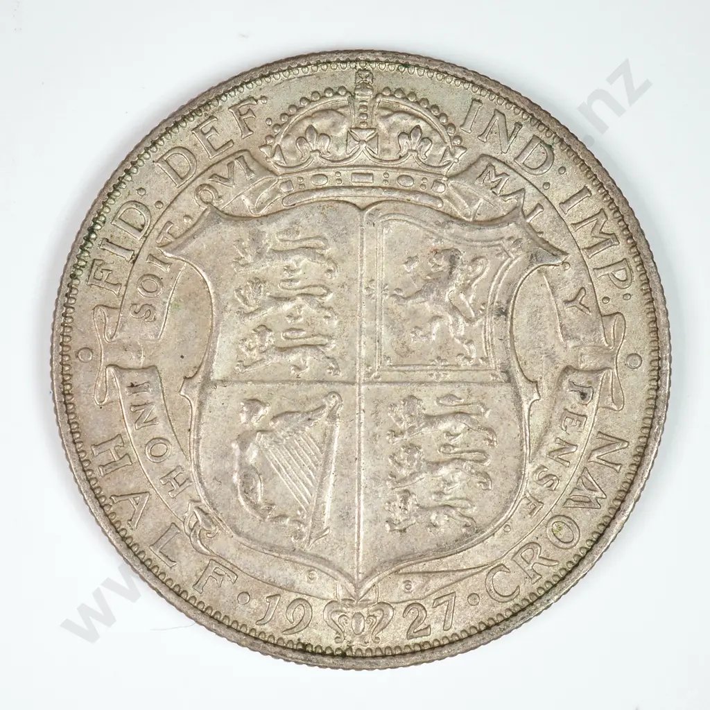 Halfcrown: 1927 - Extremely Fine Image 1++