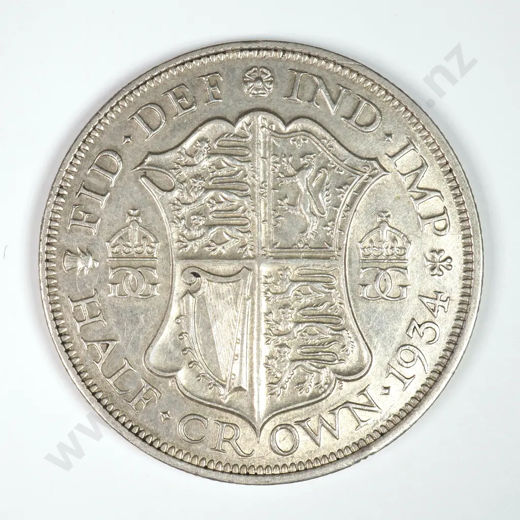 Halfcrown: 1934 - Extremely Fine Image 1++