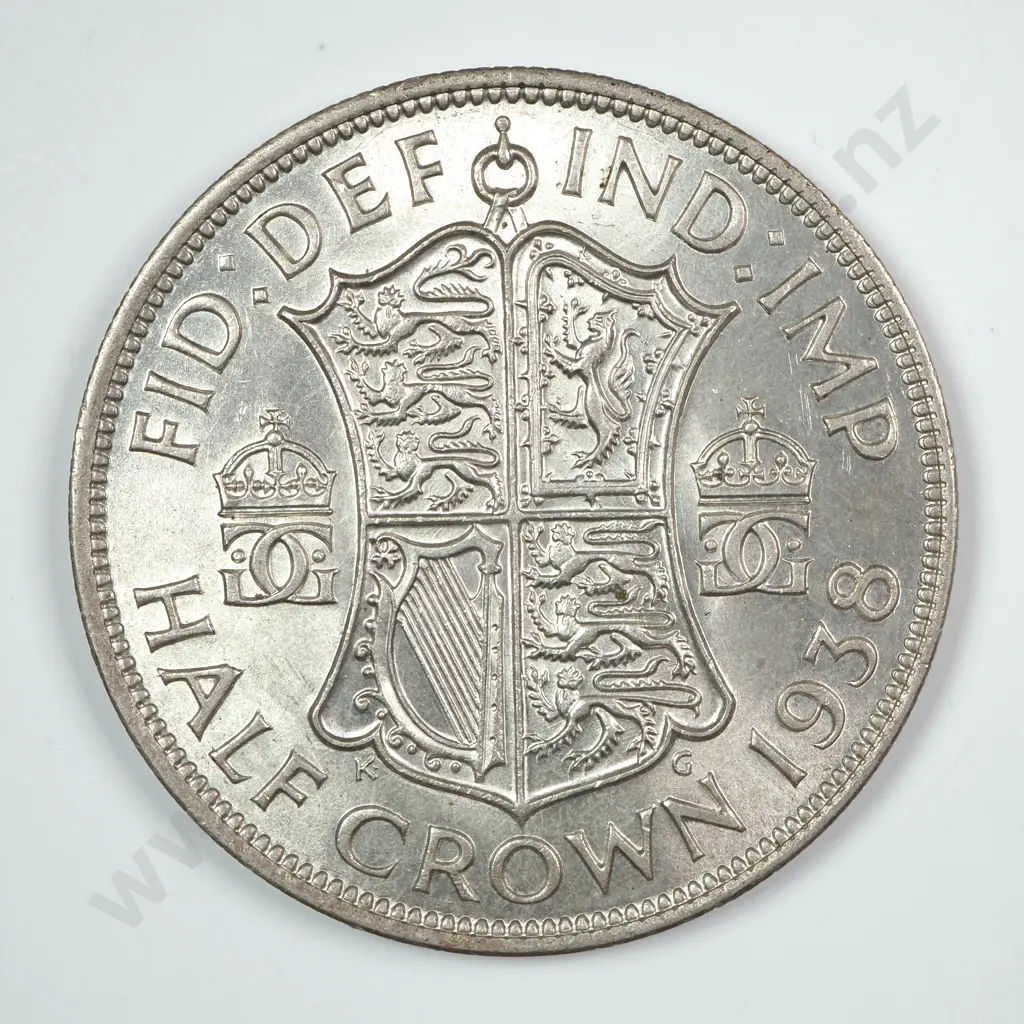 Halfcrown: 1938 - Almost Uncirculated Image 1++