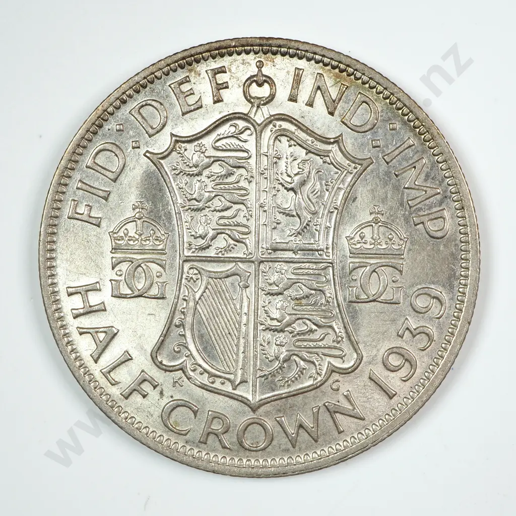 Halfcrown: 1939 - Almost Uncirculated Image 1++