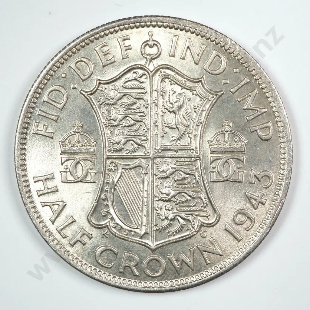 Halfcrown: 1943 - Uncirculated Image 1++