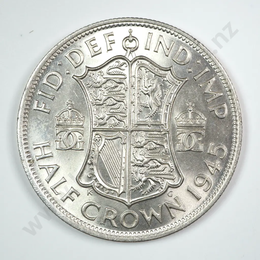 Halfcrown: 1945 - Uncirculated Image 1++