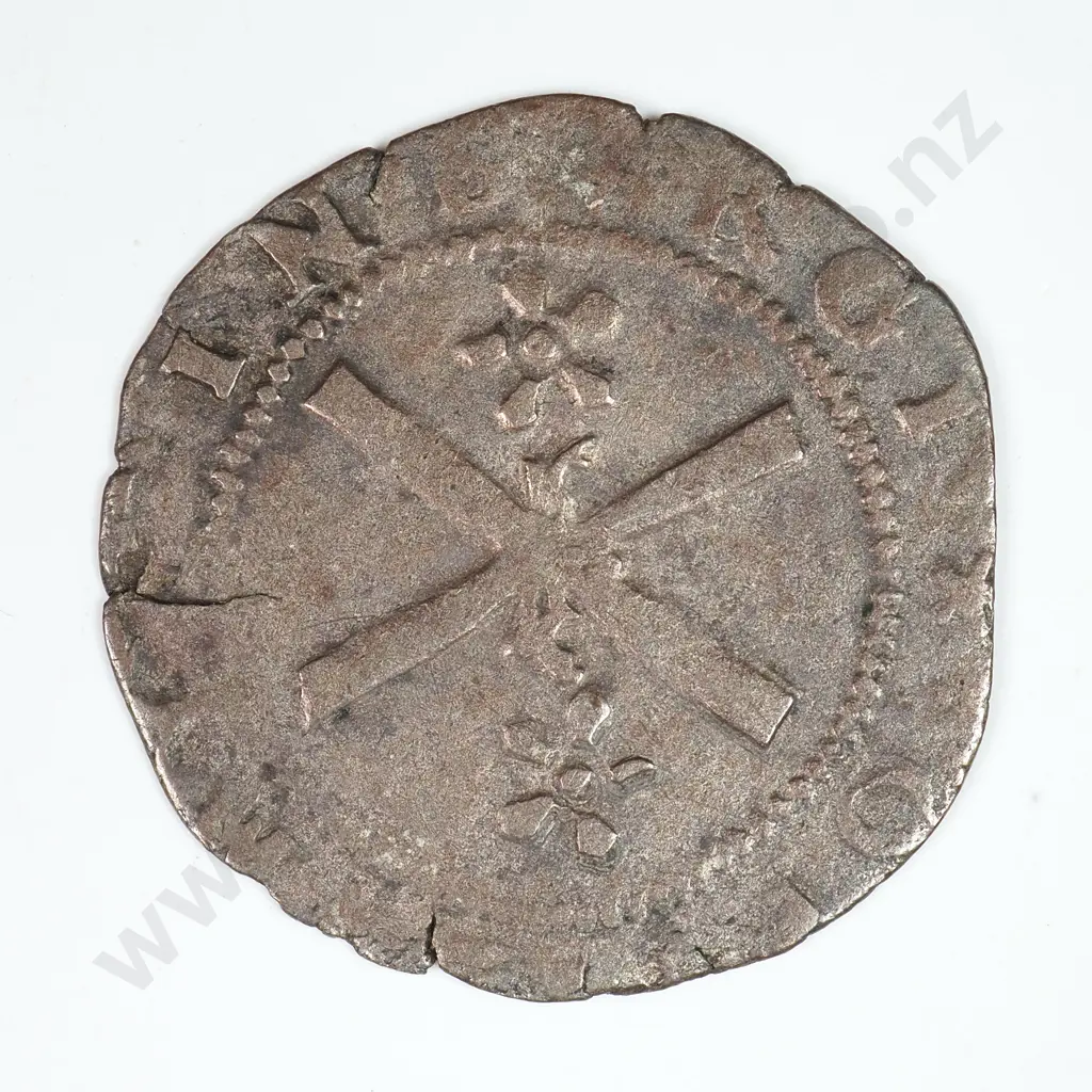 Misc: 1542-58 Scotland Mary Queen Of Scots Bawbee, Edinburgh Mint - Fine Image 1++