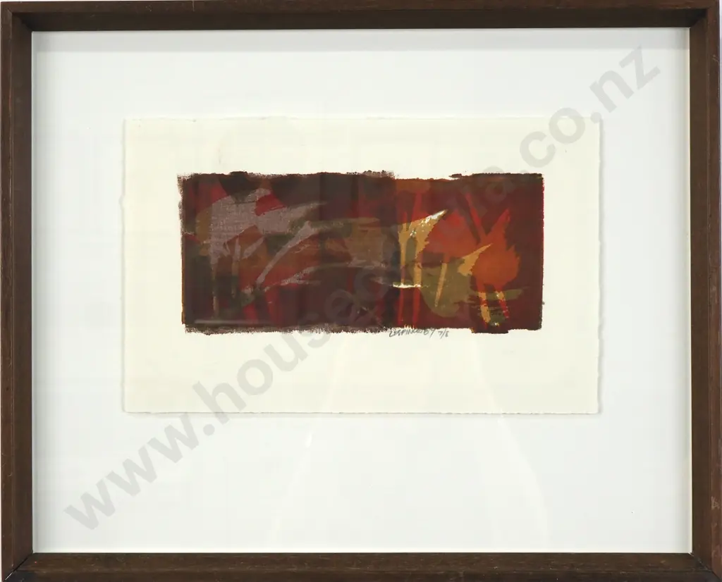 Les Finch - 'Autumn', Screenprint, LE 7/8 (1969) Image 1++