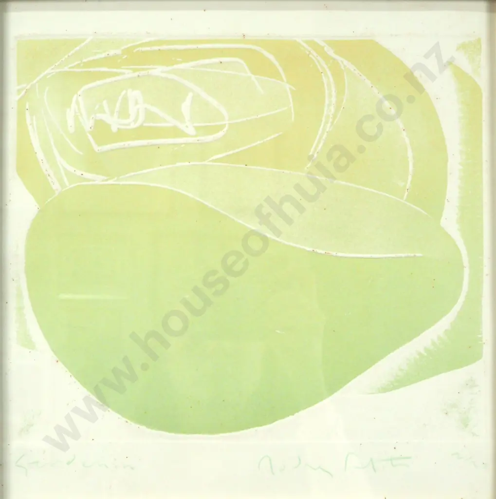 Rodney Fumpston - Garden Scene, Colour etching, LE 2/30 Image 1++