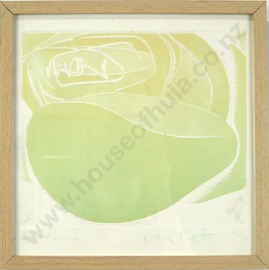 Rodney Fumpston - Garden Scene, Colour etching, LE 2/30 Image 1++