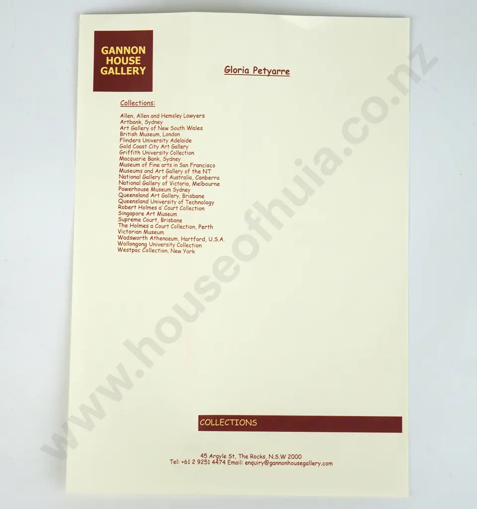 Gloria Petyarre - Bush Medicine Leaves, Acrylic On Canvas Image 1++