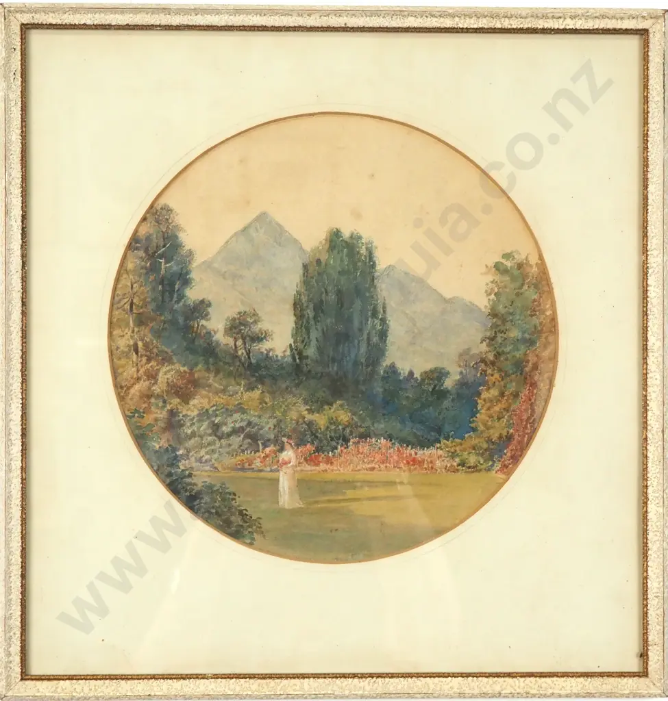 Rosa Spencer Bower - Bride in a Garden, Watercolour Image 1++