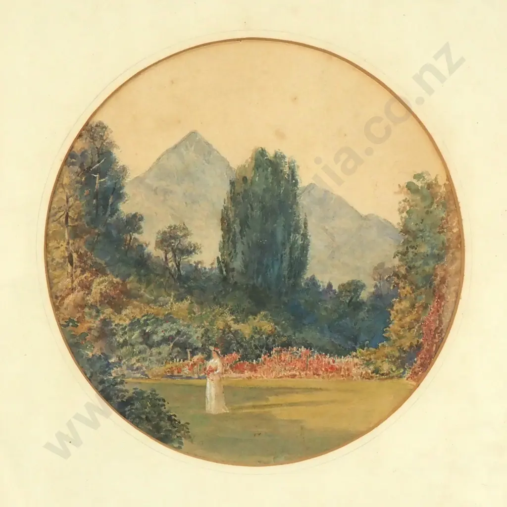 Rosa Spencer Bower - Bride in a Garden, Watercolour Image 1++