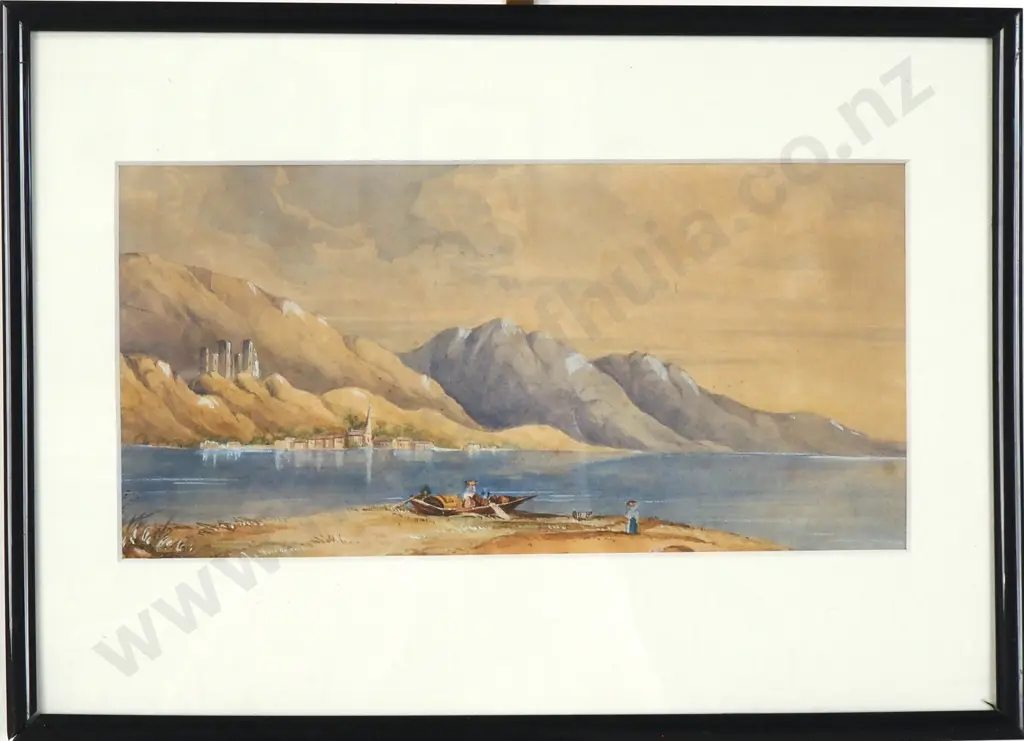 Artist Unknown - 19th C. European Landscape, Watercolour Image 1++