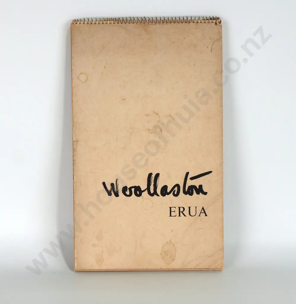 Toss Woollaston - Erua, Spiral Bound Offset Lithographic Book LE 487/1000 Image 1++