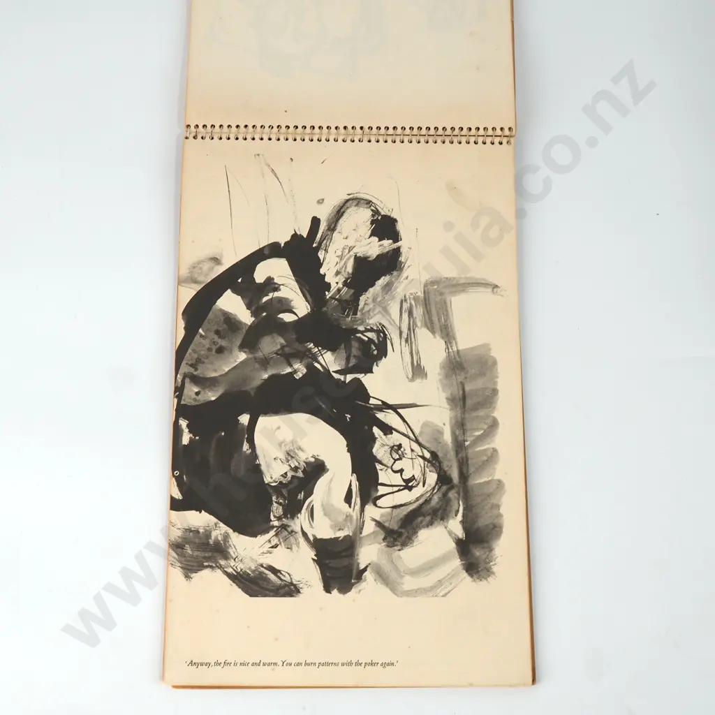 Toss Woollaston - Erua, Spiral Bound Offset Lithographic Book LE 487/1000 Image 1++