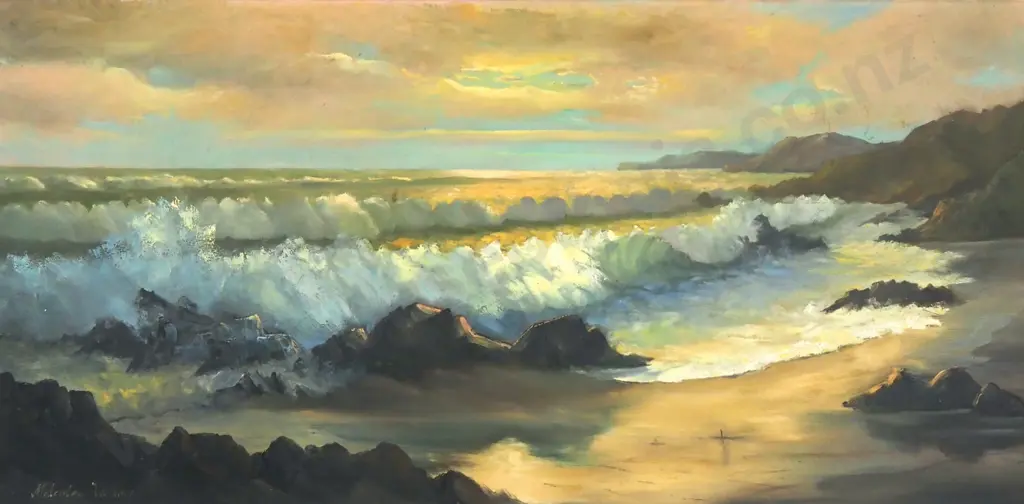 Malcolm Wallace - South Westland Coast, Oil Image 1++
