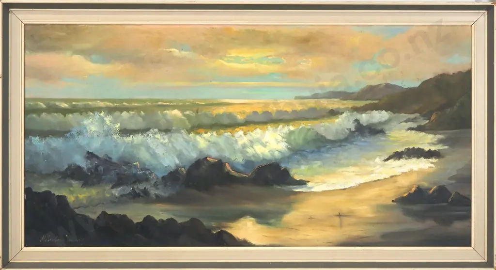 Malcolm Wallace - South Westland Coast, Oil Image 1++