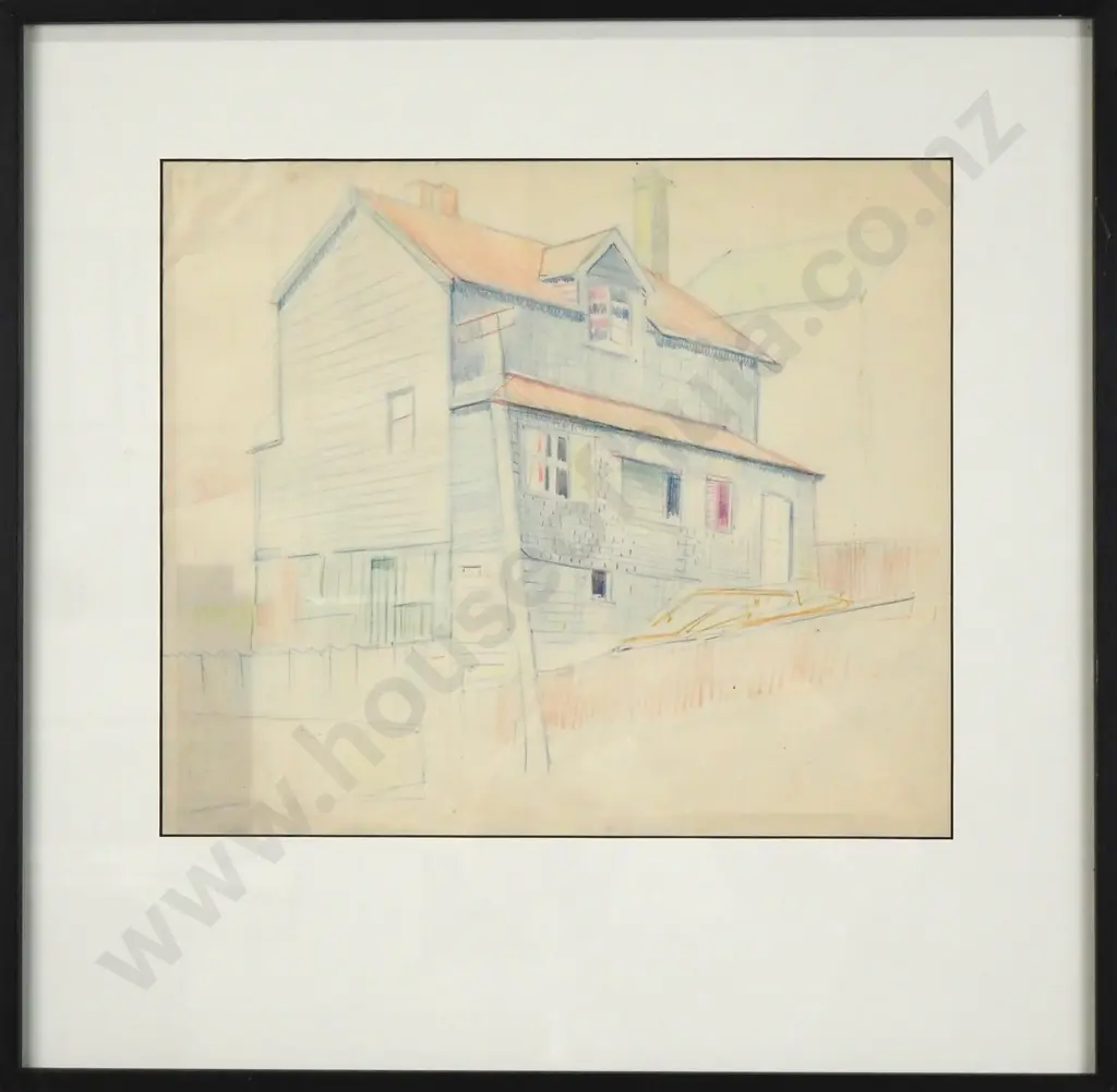 John Weeks - Building study, Colour Pencil Image 1++