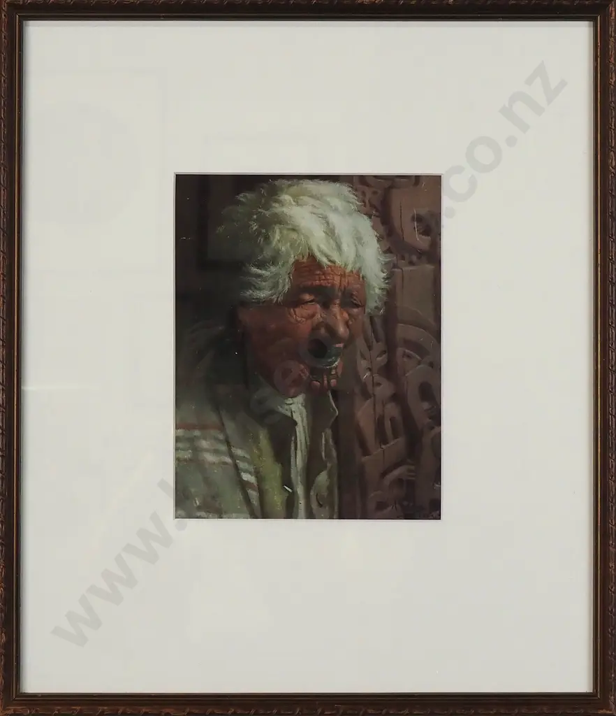 After C F Goldie - Ahinata Te Rangitautini, Print Image 1++