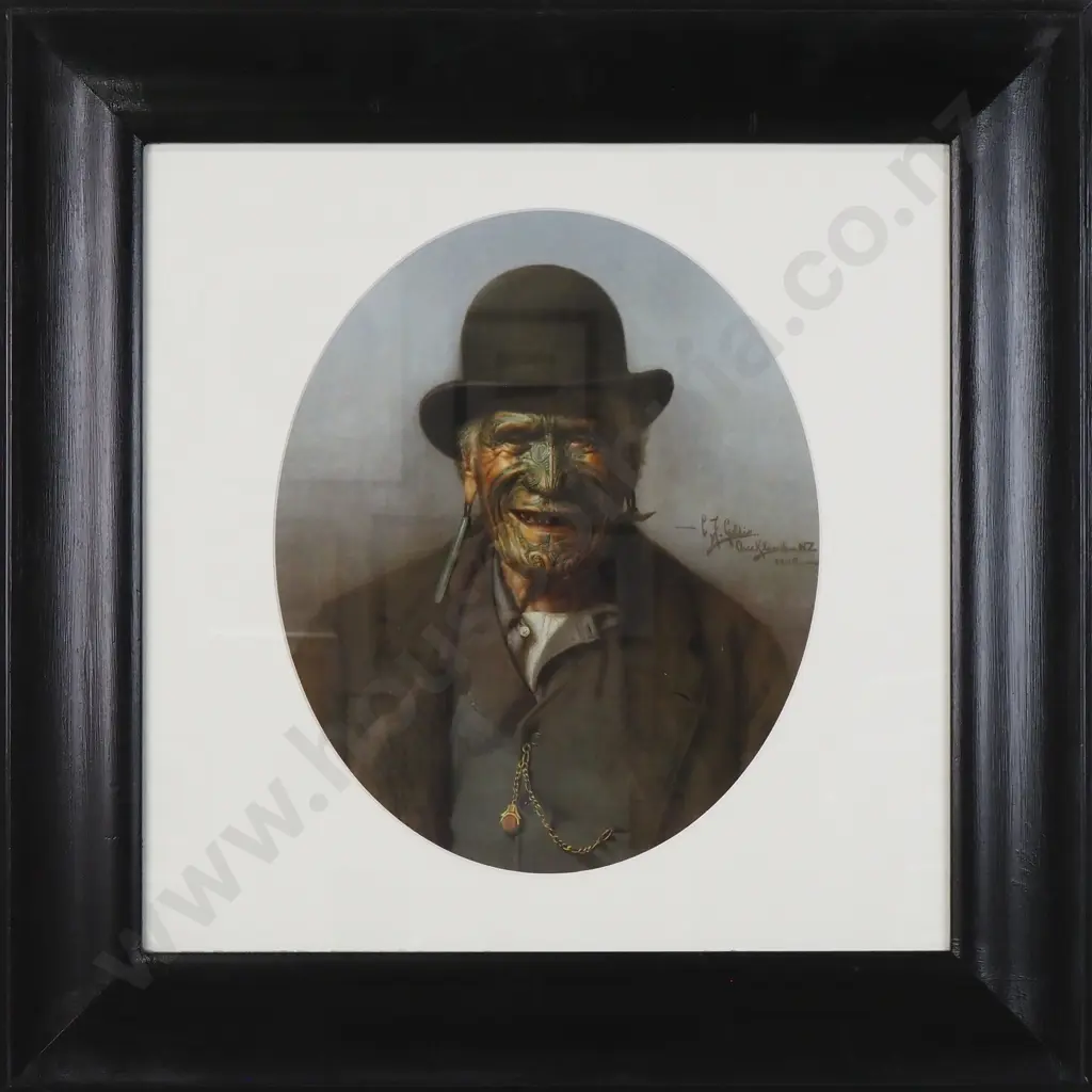 C. F Goldie - Te Aho-te-Rangi Wharepu, Ngati Mahuta, Print Image 1++