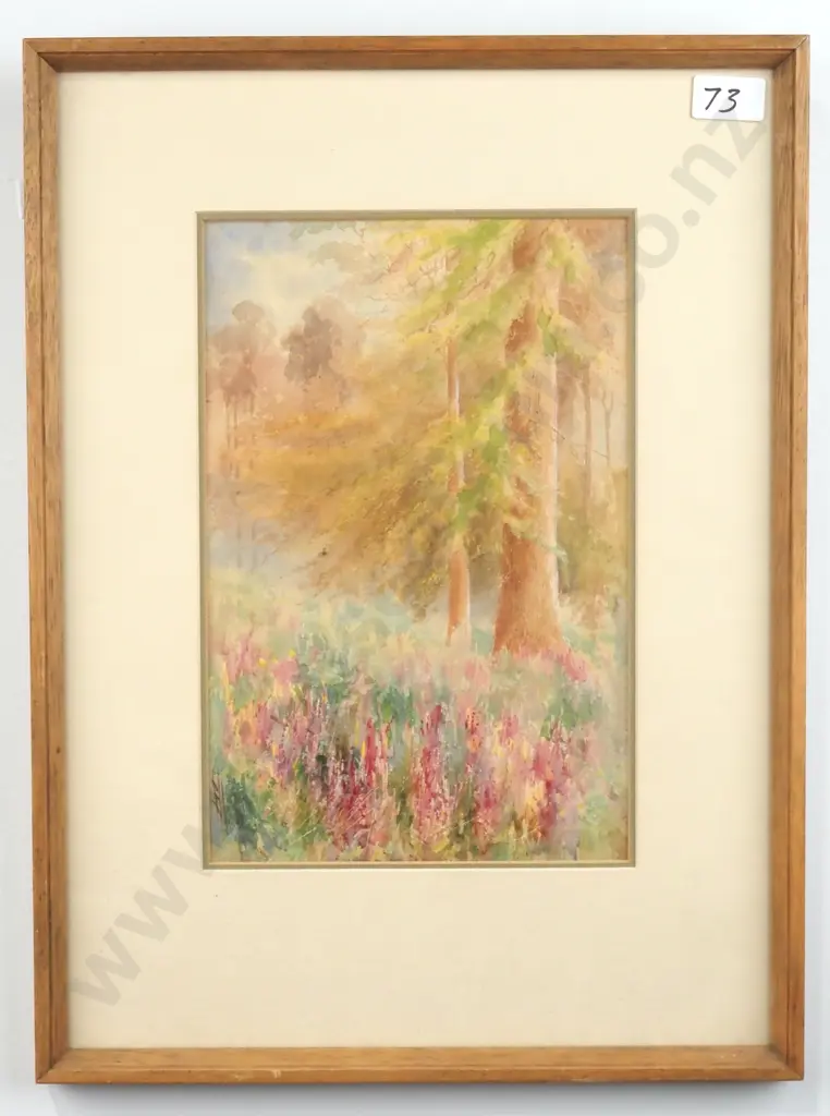 Elise Rowan - Forest Scene, Watercolour Image 1++