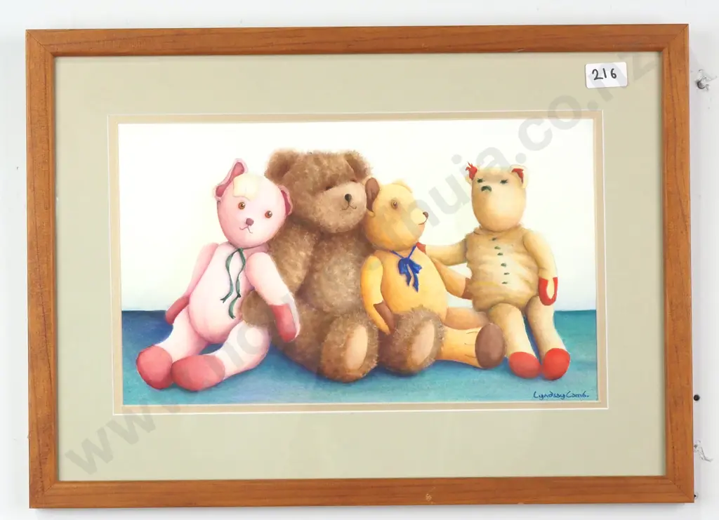Lyndsay Lamb - Four Bears, Acrylic Image 1++