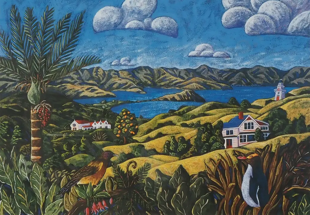 Ingrid Banwell - Akaroa Gold, Print Image 1++