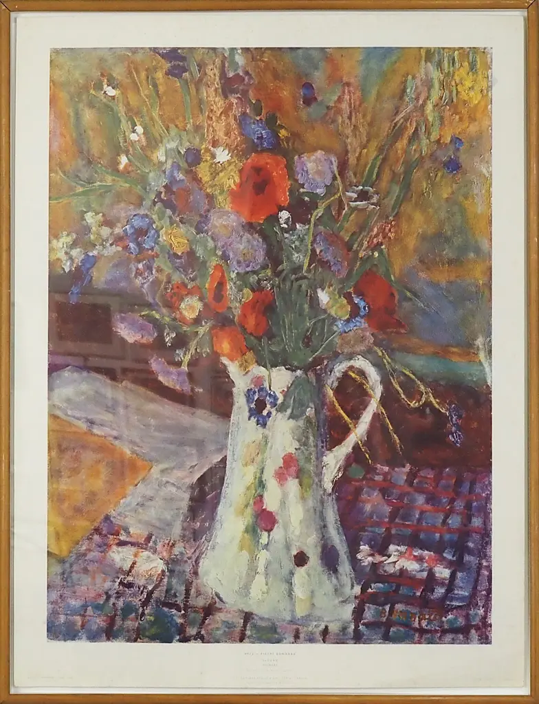 Pierre Bonnard - Flowers, Photolithographic Poster Print Image 1++