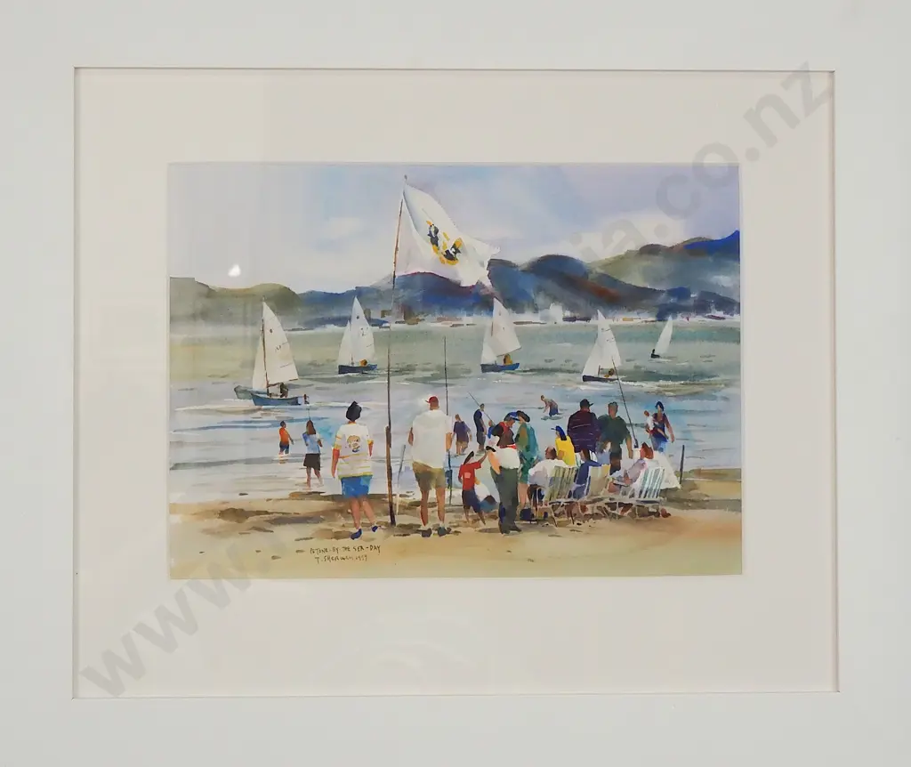 Ted Sherman - Petone By The Sea (1999), Watercolour Image 1++