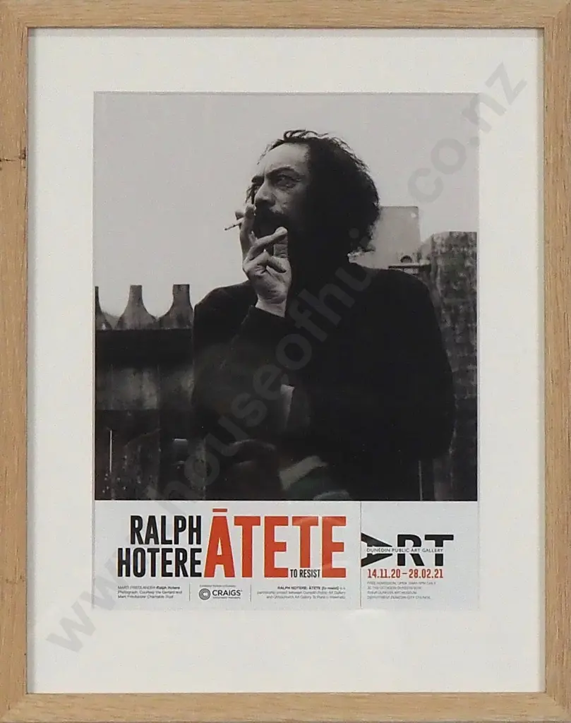 Dunedin Art Gallery - Ātete (To Resist), Print Image 1++