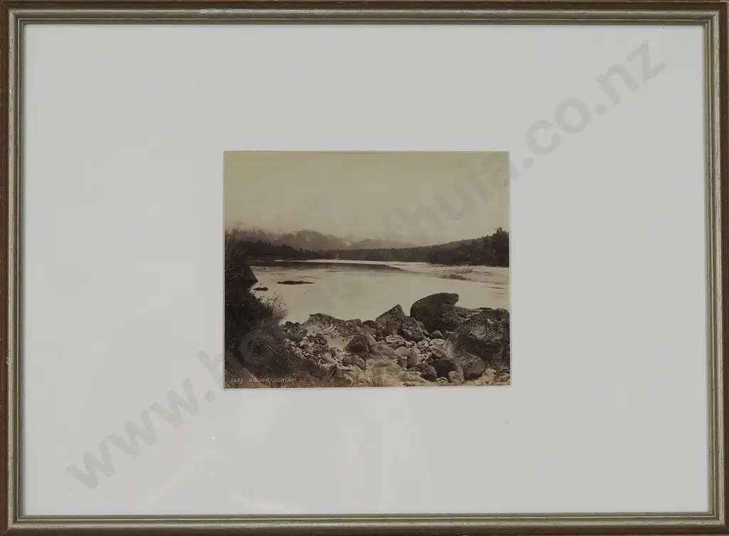 Burton Brothers - Buller Gorge, Albumen Silver Photograph Image 1++