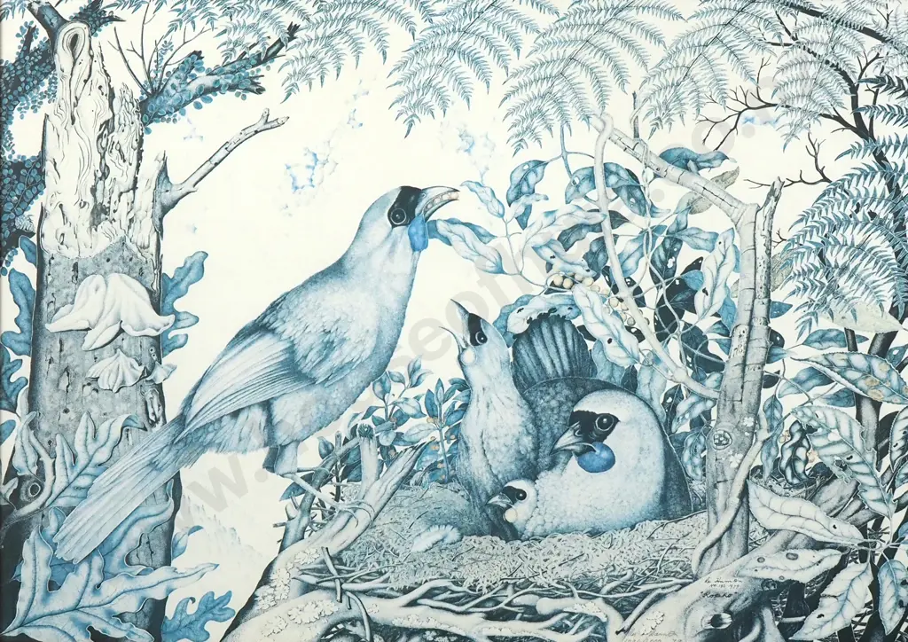 Rei Hamon - Kokako, Print Image 1++