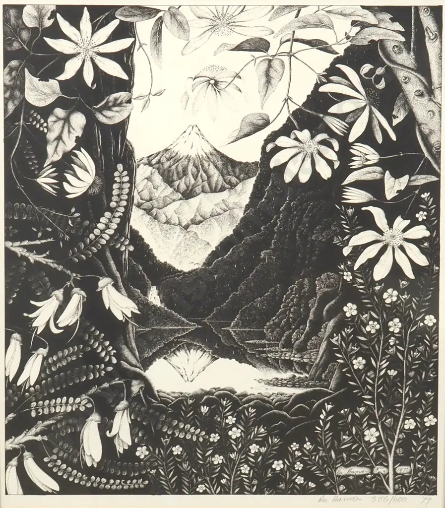 Rei Hamon - In the Bush, Print Image 1++